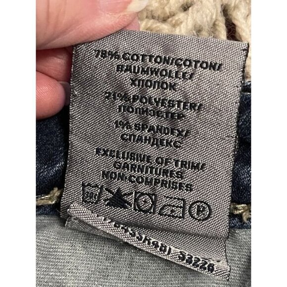 Silver Jeans Co. Tuesday 16.5 Bootcut Blue Denim Women's Jeans Size 33 Cotton/Po - Picture 6 of 16